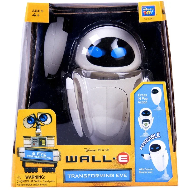 WALL-E & Eva Transformation Figurines - Image 3