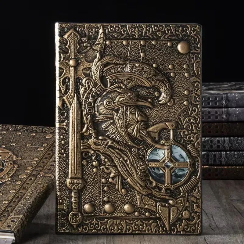 Warrior's Writ 3D Embossed Leather Notebook - Image 12