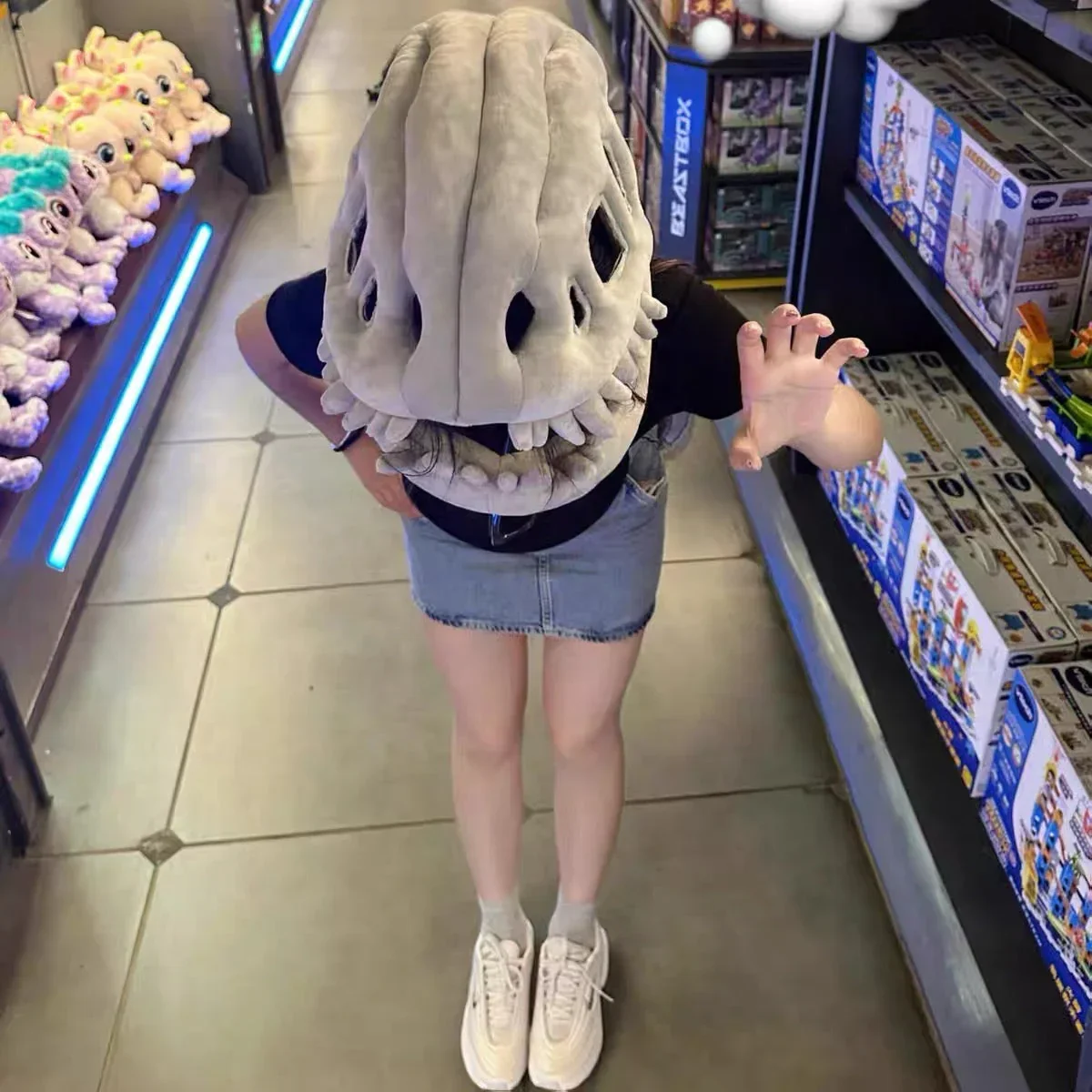 Wearable Dino-Bone Plushie - Image 11