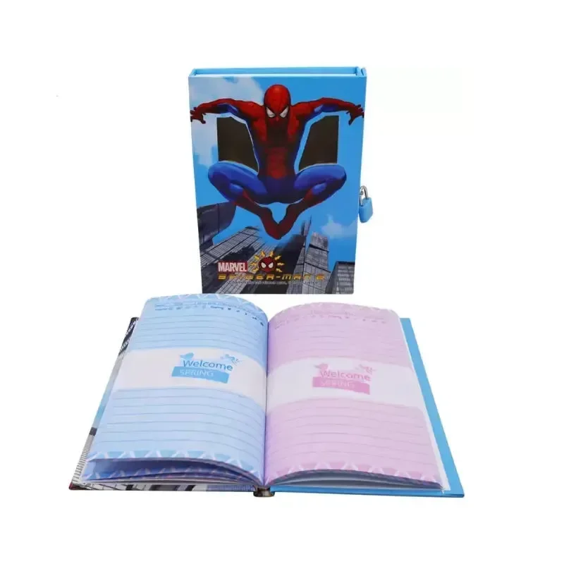 Web Slinging Spiderman A5 Diary with Lock - Image 2