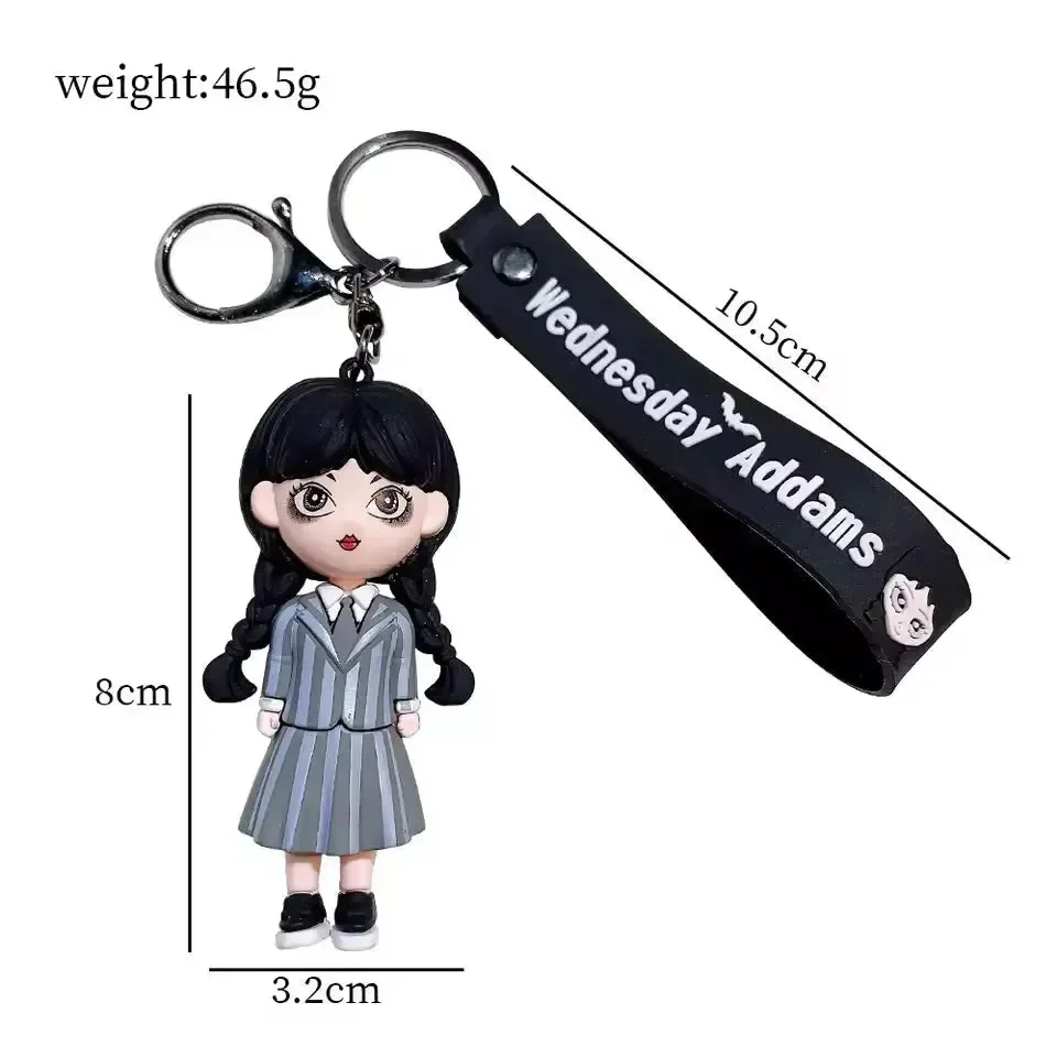 Wednesday Addams Spooky Keychain - Image 14