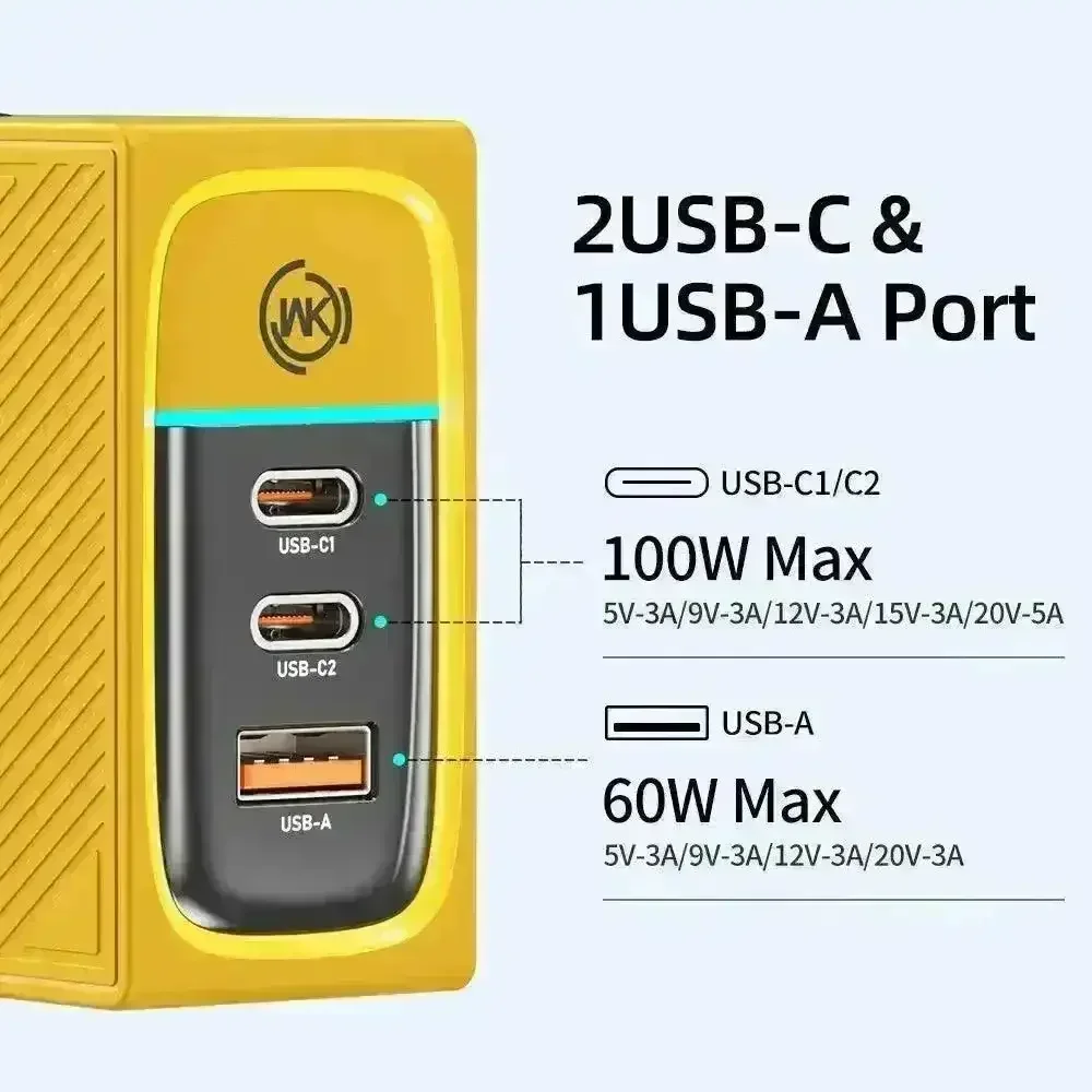Wekome 100W QC 4.0 GaN Charger - Image 4