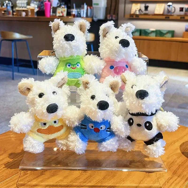West Highland Pup Dress-up Plush Keychain - Image 2