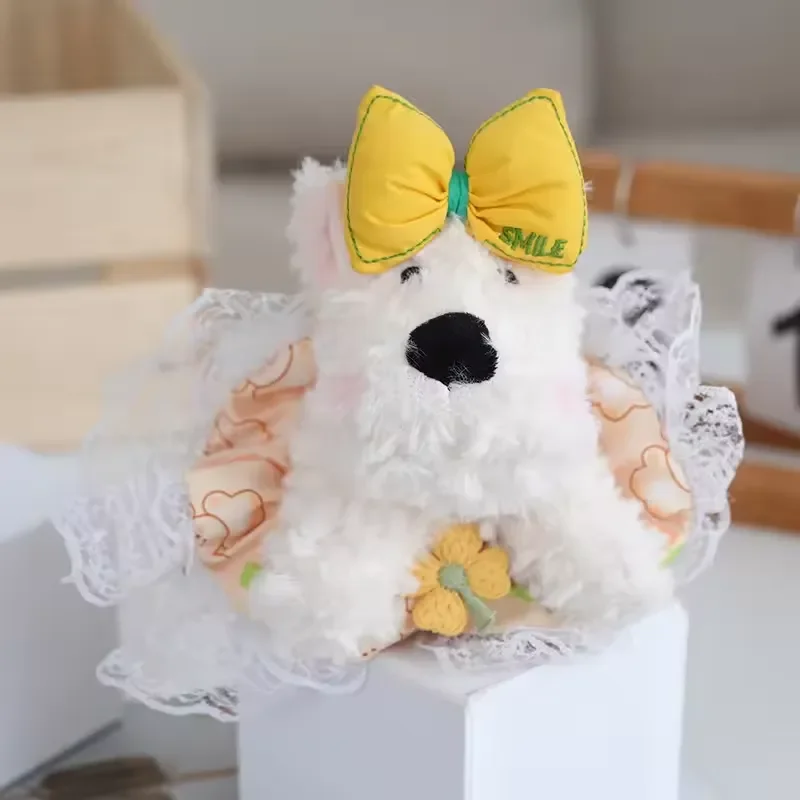 West Highland Puppy Charm Plush Keychain - Image 8