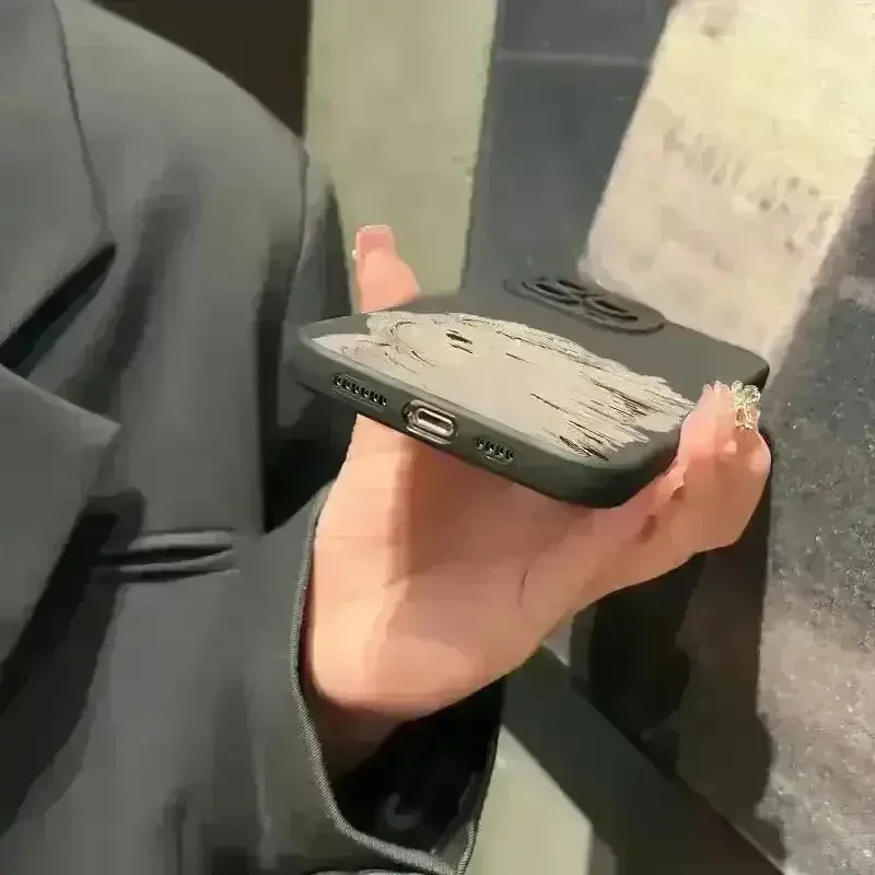 Wind in Hair Dog Phone Case (For iPhones) - Image 3