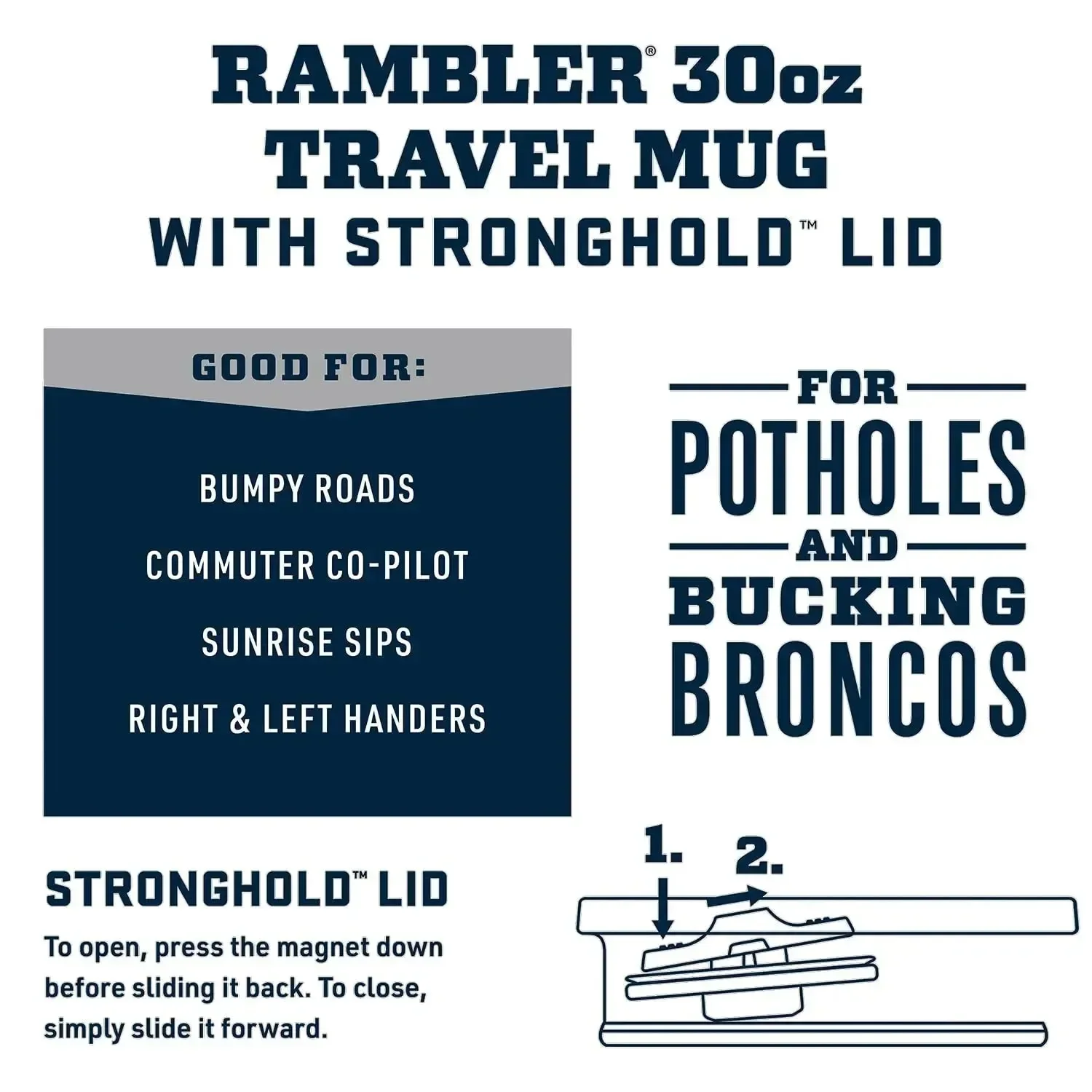 YETI Rambler 30 oz Travel Mug - Image 2