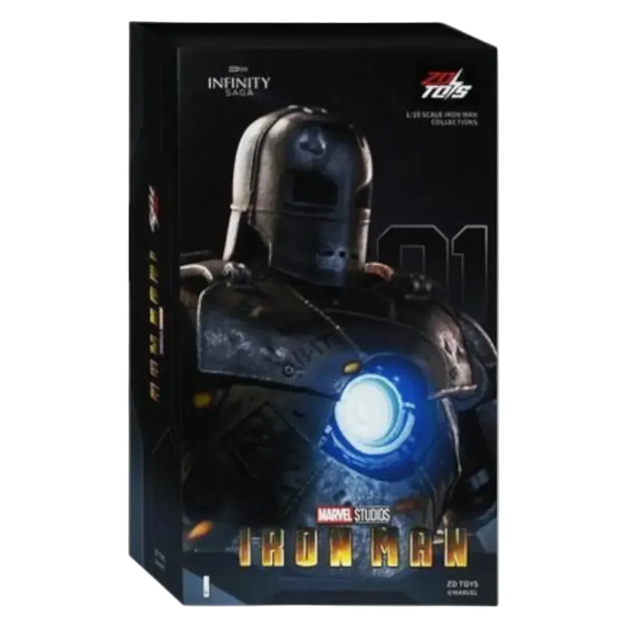 ZD Toys Iron Man Mark 1 Action Figure - Image 2