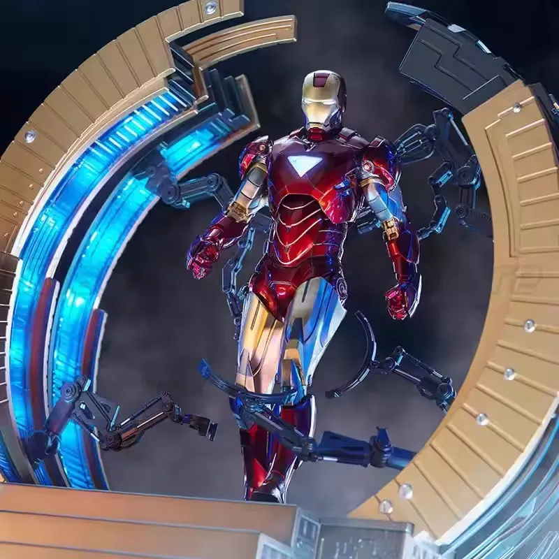 ZD Toys Iron Man Mark VI with Suit-Up Gantry - Image 4