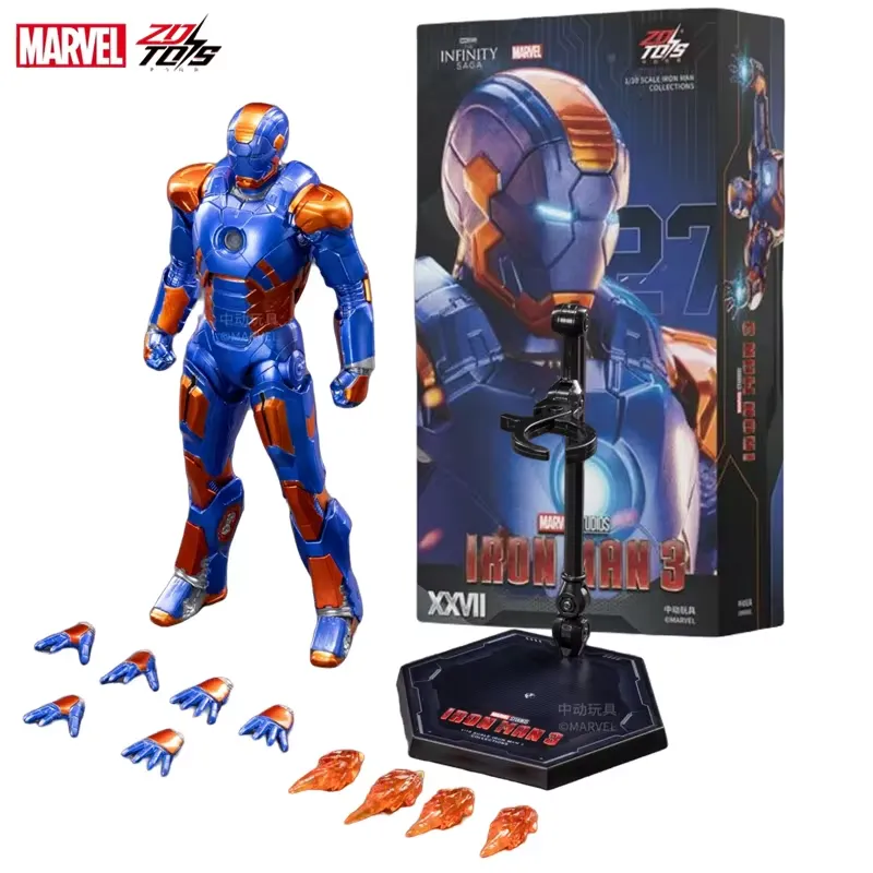 ZD Toys Iron Man MK27 and MK23 Action Figures - Image 10