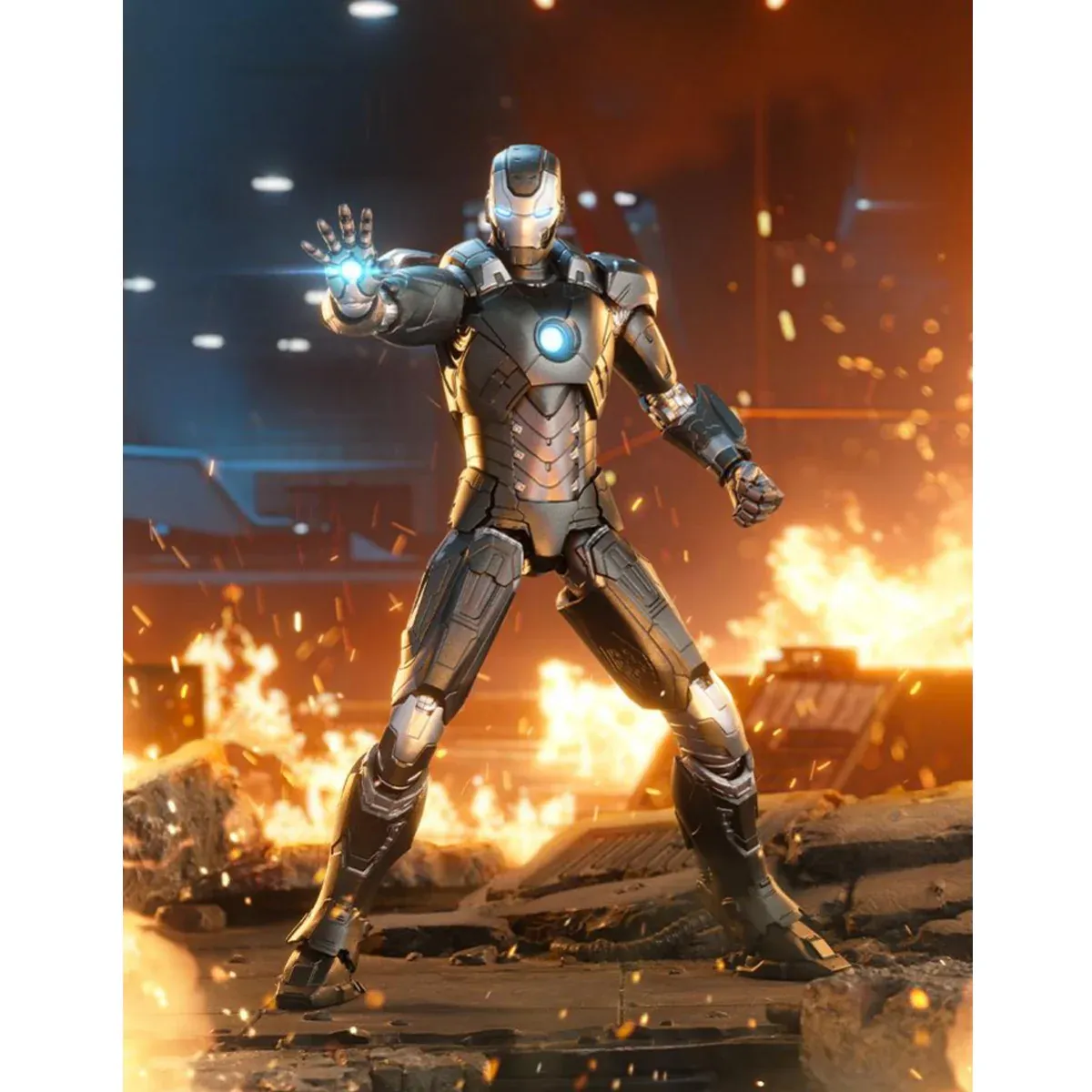 ZD Toys Iron Man Sneaky MK15 Action Figure - Image 7