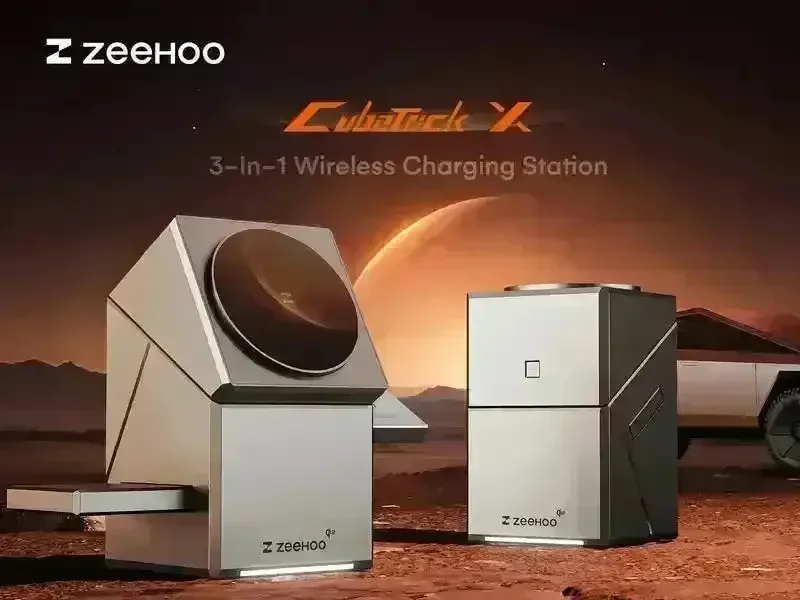 Zeehoo CubeTrick-X 3-in-1 Wireless Charging Station - Image 9
