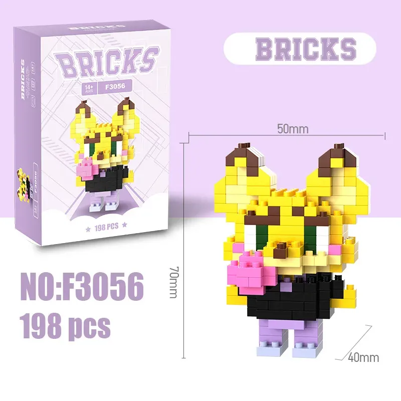Zootopia Bricks Micro Building Blocks - Image 6
